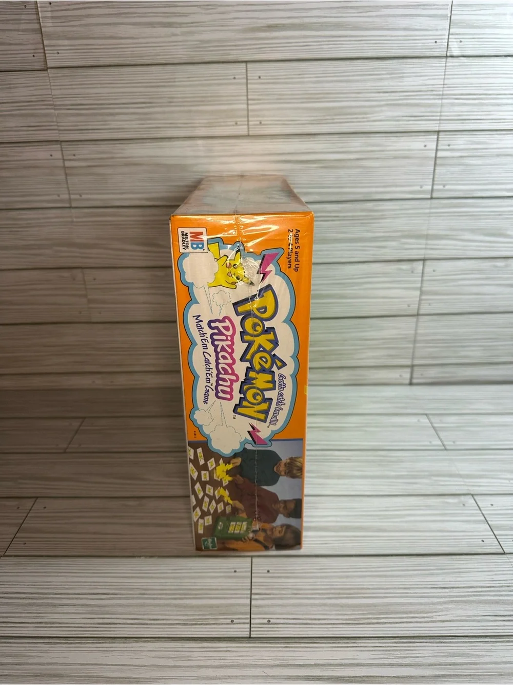 Vintage 1999 Pikachu Match 'Em Catch 'Em Game by Milton Bradley Collectible